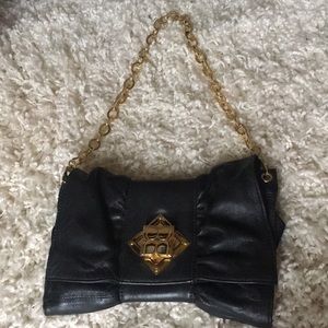 BCBG MAXAZRIA bow shaped mini bag/clutch